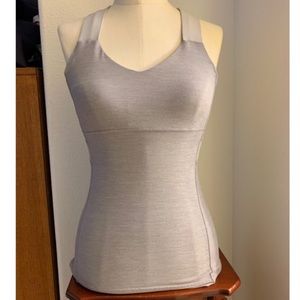 Grey Lululemon Tank Top